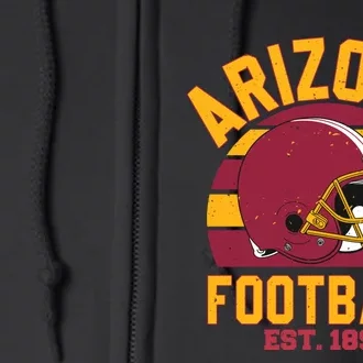 Arizona Football Team Supporter Est 1898 Full Zip Hoodie