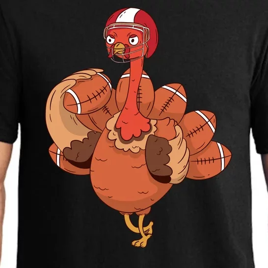 American Football Turkey Pajama Set