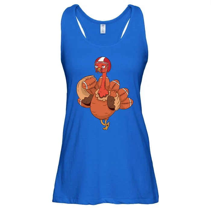 American Football Turkey Ladies Essential Flowy Tank