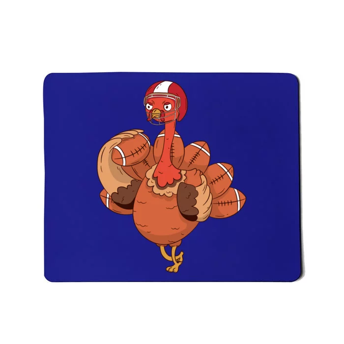 American Football Turkey Mousepad