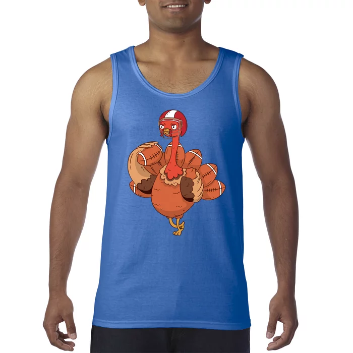 American Football Turkey Tank Top