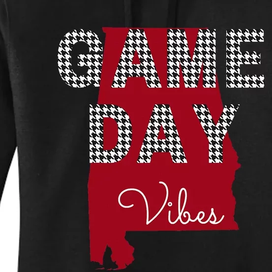 Alabama Football Tailgate Game Day Vibes Fall Women's Pullover Hoodie