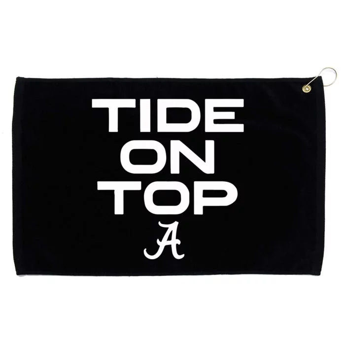 Alabama Football Tide On Top Grommeted Golf Towel