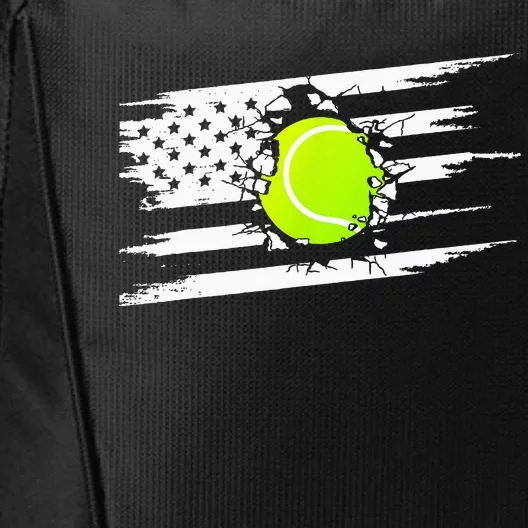 American Flag Tennis Apparel Tennis City Backpack