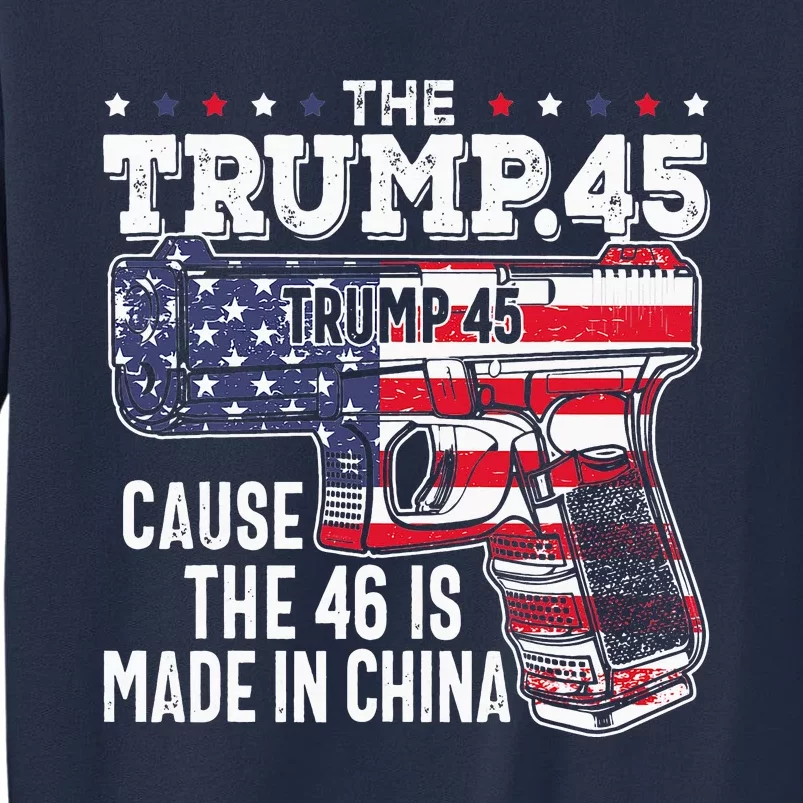 American Flag The Trump 45 Sweatshirt