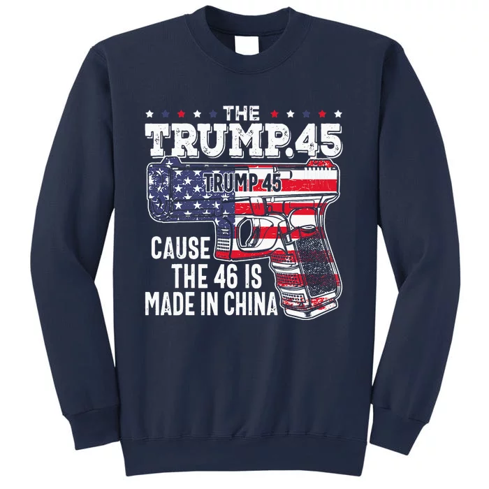 American Flag The Trump 45 Sweatshirt