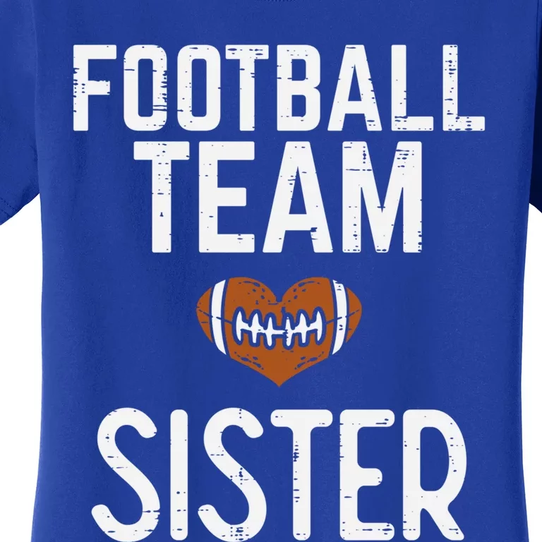 American Football Team Sister Family Match Sis Cool Gift Women's T-Shirt