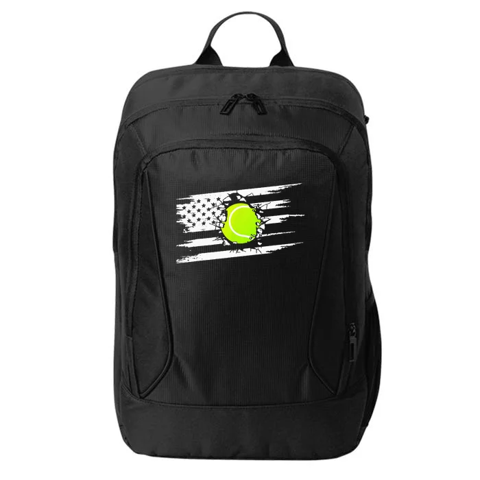 American Flag Tennis Apparel Tennis City Backpack