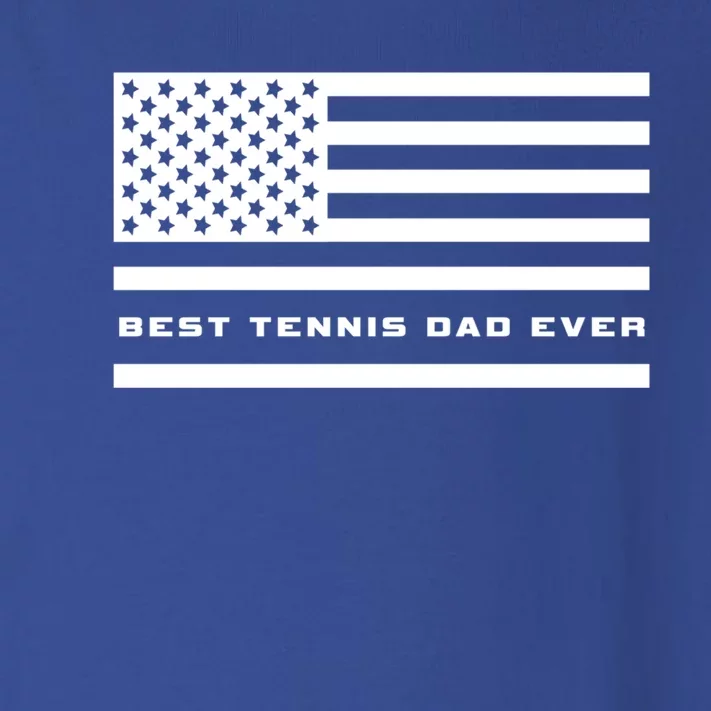 American Flag Tennis Best Tennis Dad Ever Tennis Great Gift Toddler Long Sleeve Shirt