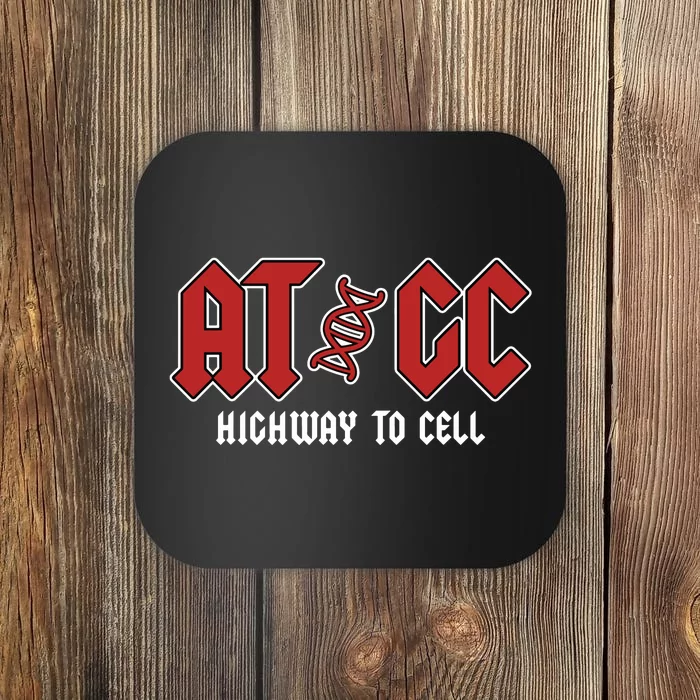 Atgc Funny Teacher Student Biology Coaster