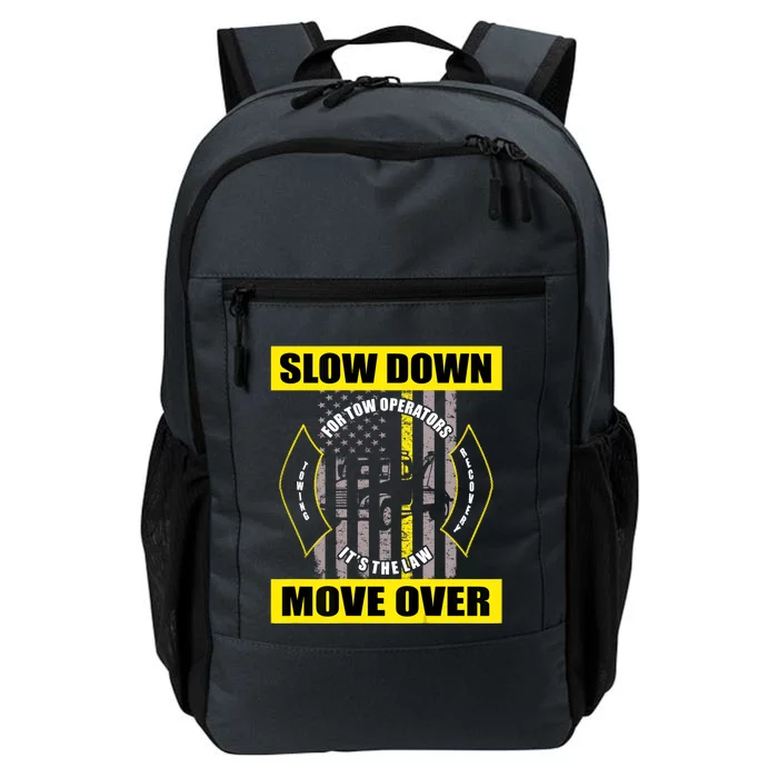 American Flag Tow Truck Driver Daily Commute Backpack