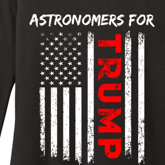 Astronomers For Trump Take America Back Cool Gift Womens CVC Long Sleeve Shirt