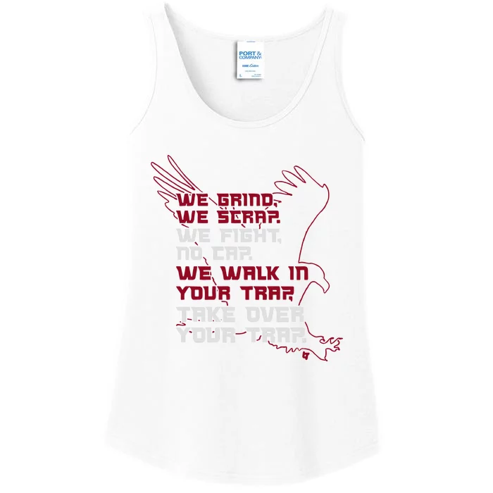 Atlanta Football Take Over Your Trap Ladies Essential Tank