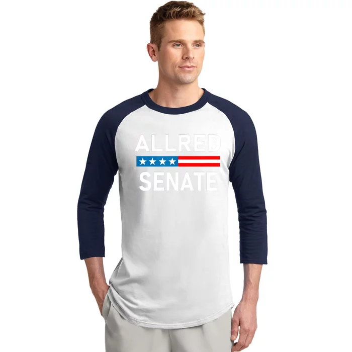 Allred For Texas Allred For Senate Baseball Sleeve Shirt