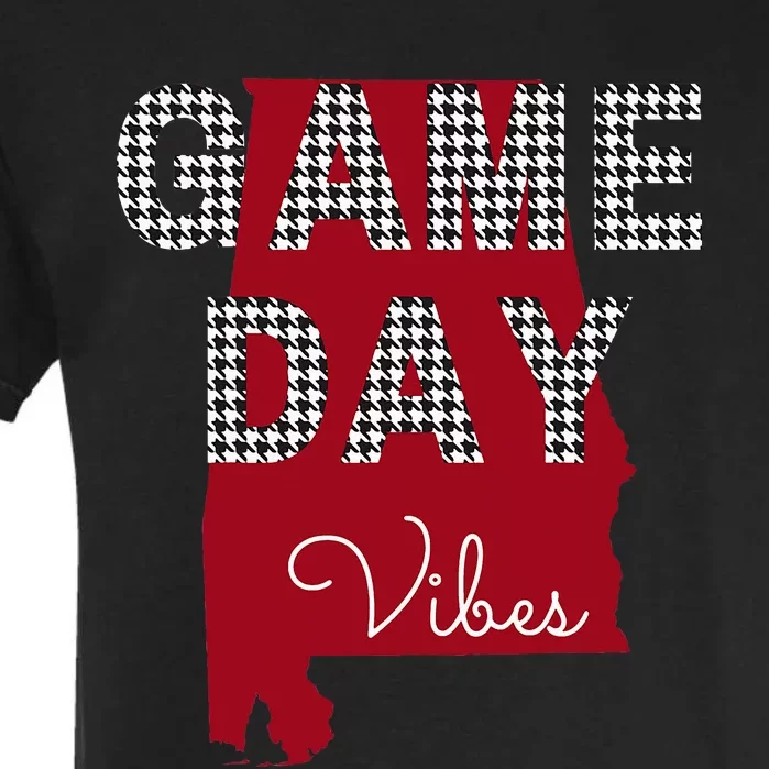 Alabama Football Tailgate Game Day Vibes Fall Garment-Dyed Heavyweight T-Shirt