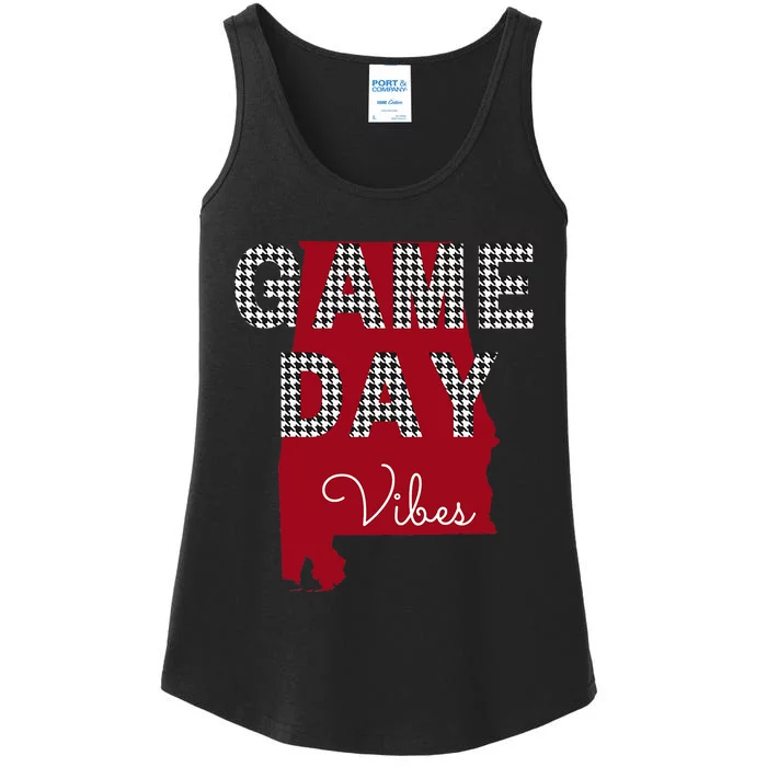 Alabama Football Tailgate Game Day Vibes Fall Ladies Essential Tank