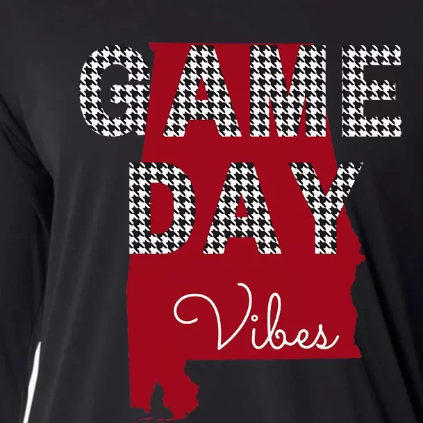 Alabama Football Tailgate Game Day Vibes Fall Cooling Performance Long Sleeve Crew