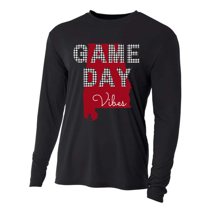 Alabama Football Tailgate Game Day Vibes Fall Cooling Performance Long Sleeve Crew