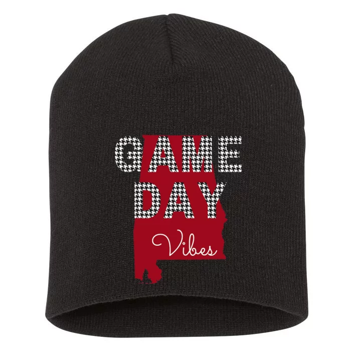 Alabama Football Tailgate Game Day Vibes Fall Short Acrylic Beanie