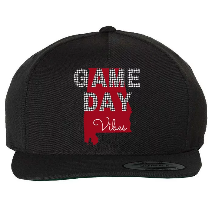 Alabama Football Tailgate Game Day Vibes Fall Wool Snapback Cap