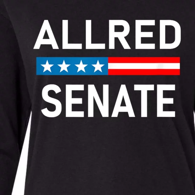 Allred For Texas Allred For Senate Womens Cotton Relaxed Long Sleeve T-Shirt