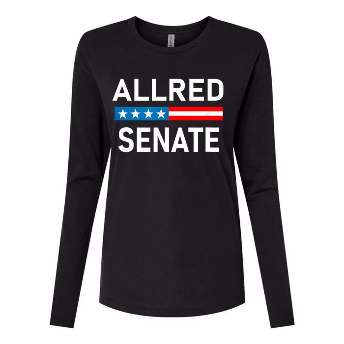 Allred For Texas Allred For Senate Womens Cotton Relaxed Long Sleeve T-Shirt