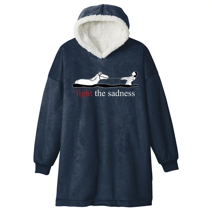 Artax Fight The Sadness Hooded Wearable Blanket