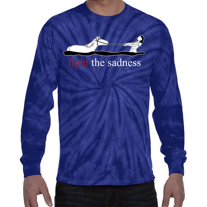 Artax Fight The Sadness Tie-Dye Long Sleeve Shirt