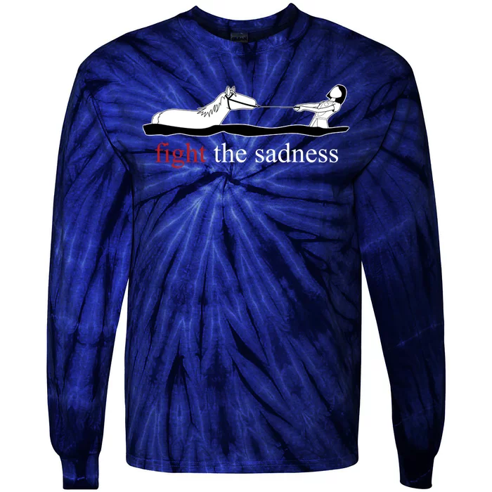 Artax Fight The Sadness Tie-Dye Long Sleeve Shirt