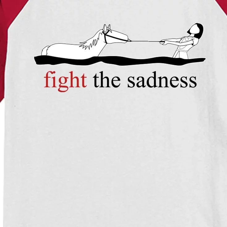 Artax Fight The Sadness Kids Colorblock Raglan Jersey