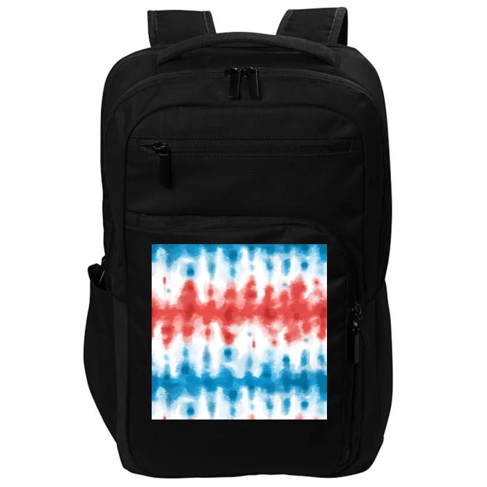 American Flag Tye Die Pattern Impact Tech Backpack