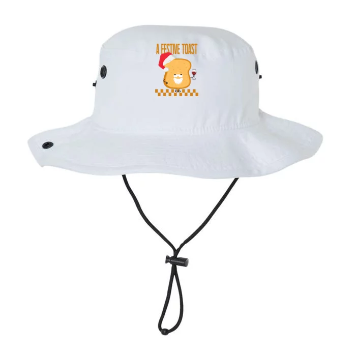 A Festive Toast Funny Christmas Legacy Cool Fit Booney Bucket Hat