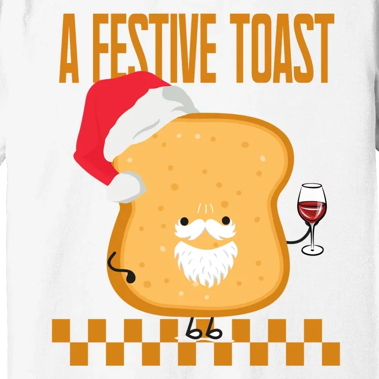 A Festive Toast Funny Christmas Premium T-Shirt