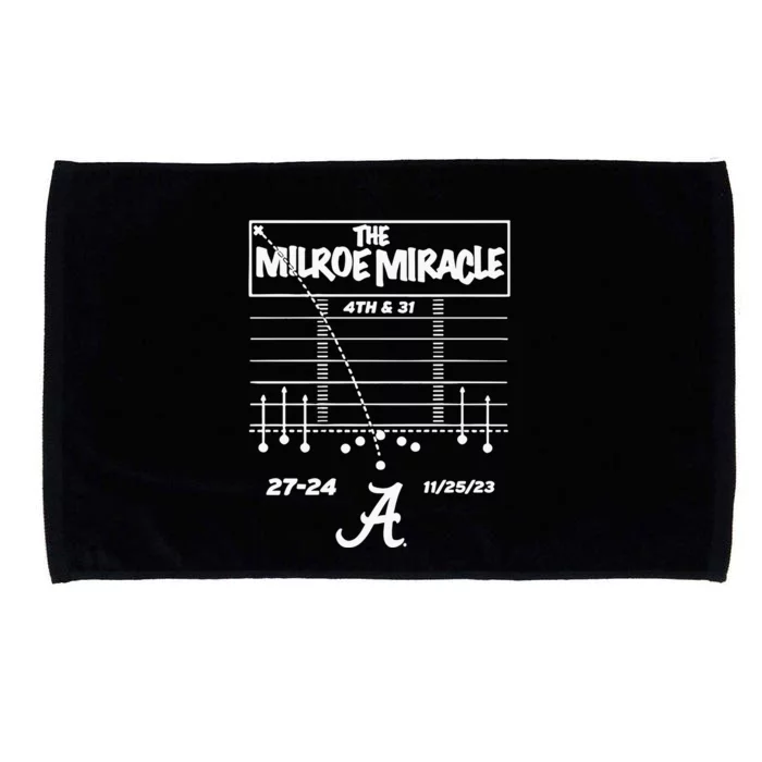 Alabama Football The Jalen Milroe Miracle Microfiber Hand Towel