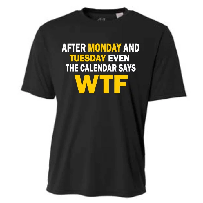 After Monday and Tuesday WTF Cooling Performance Crew T-Shirt