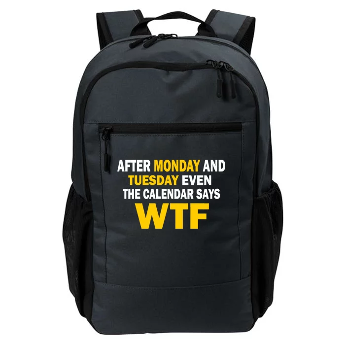 After Monday and Tuesday WTF Daily Commute Backpack