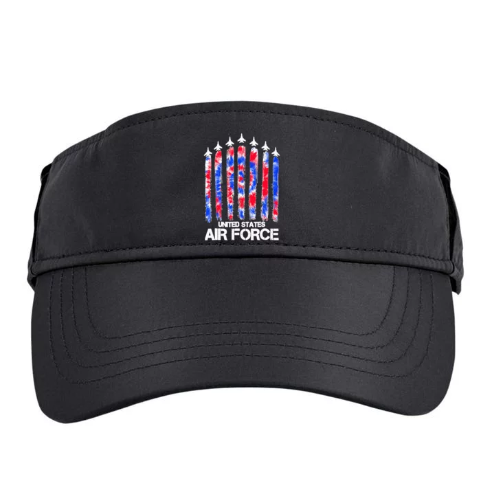 Air Force US Veterans American Flag 4th of July Patriotic Adult Drive Performance Visor