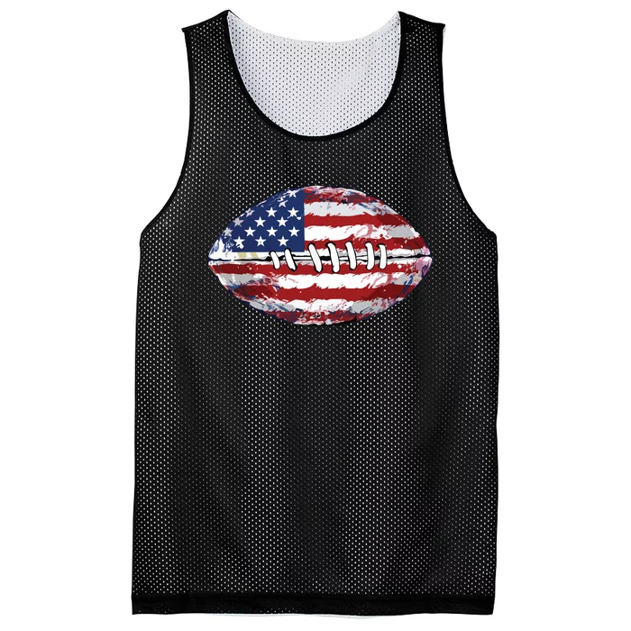 American Football Usa Flag Mesh Reversible Basketball Jersey Tank