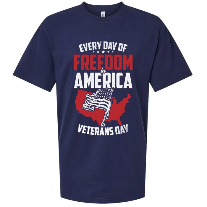 America Freedom Usa Patriotic Military Veterans Support Gift Sueded Cloud Jersey T-Shirt