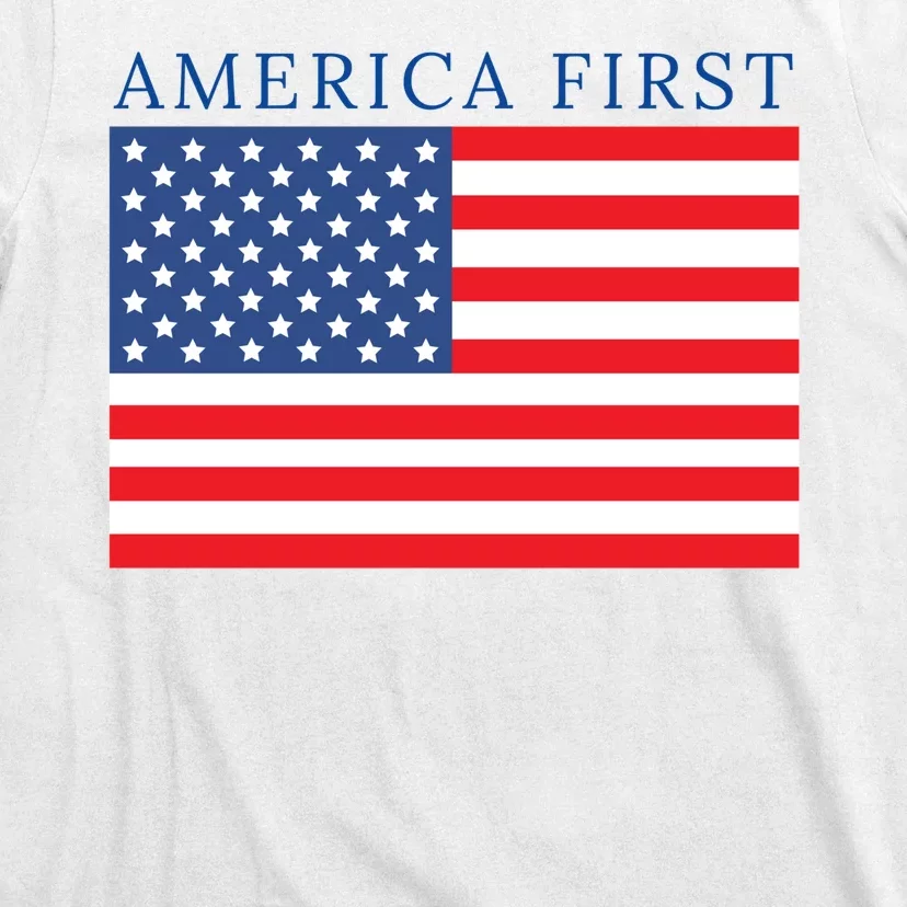 America First USA Flag T-Shirt