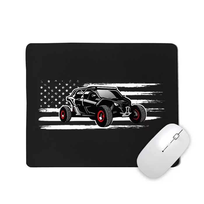 American Flag Utv Side By Side Sxs Off Road Mousepad