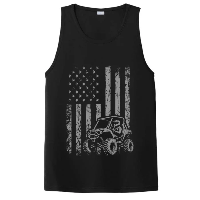 American Flag UTV Side By Side SXS Off Road Performance Tank