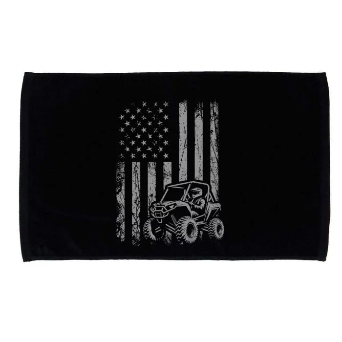 American Flag UTV Side By Side SXS Off Road Microfiber Hand Towel