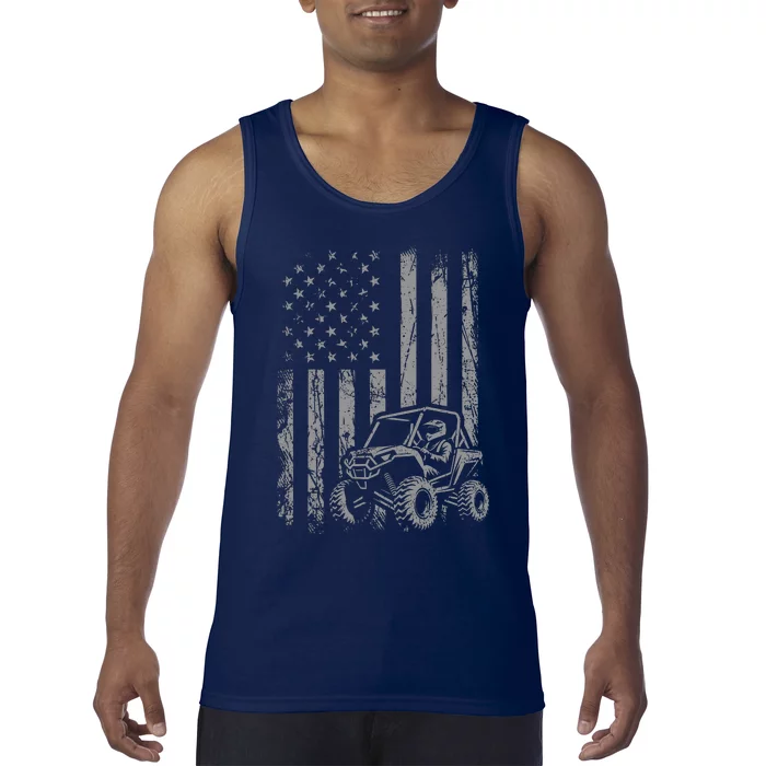 American Flag UTV Side By Side SXS Off Road Tank Top