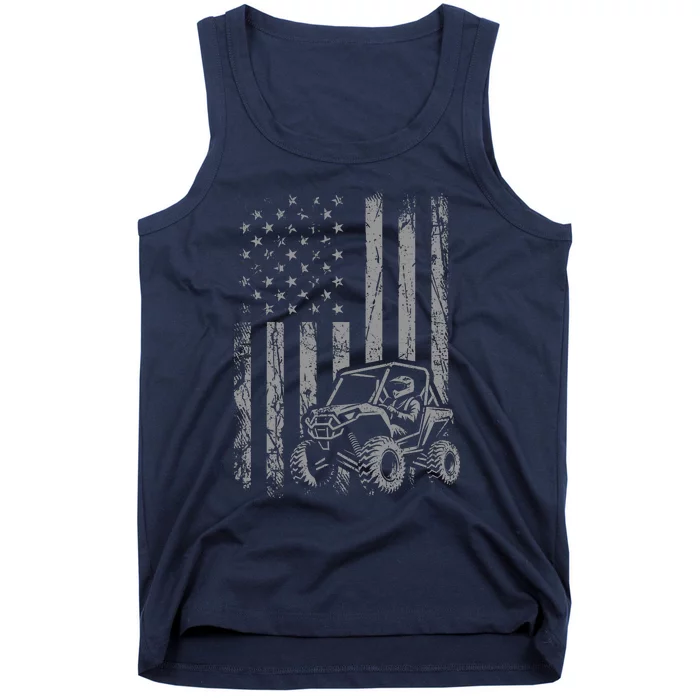 American Flag UTV Side By Side SXS Off Road Tank Top