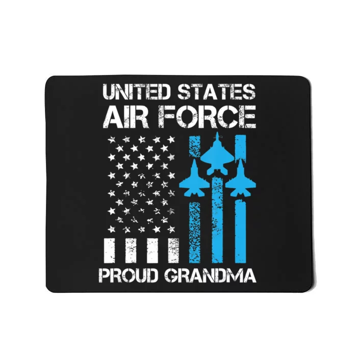 Air Force Us Veteran Proud Air Force Grandma 4Th Of July Mousepad