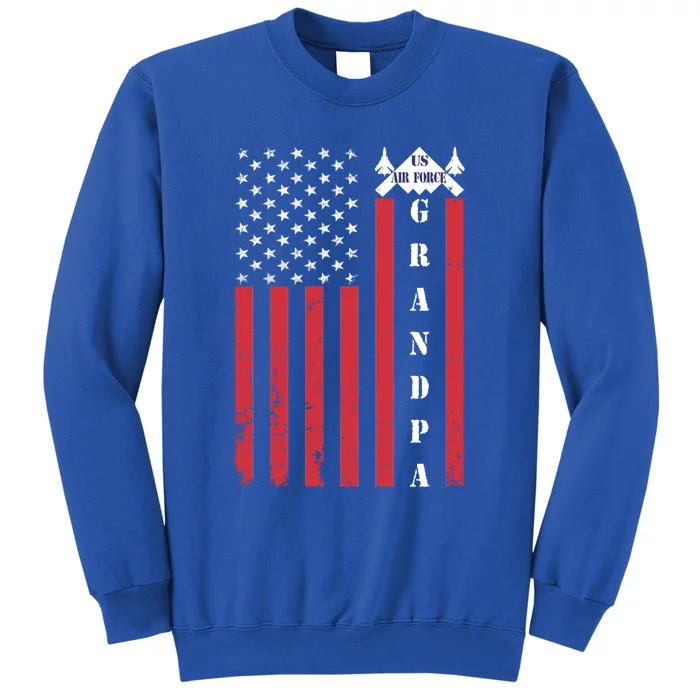 Air Force Veteran Proud Veteran Grandpa Veteran Lives Matter Gift Tall Sweatshirt