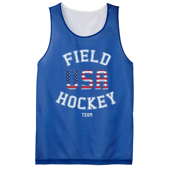 American Flag Vintage Field Hockey Gift Mesh Reversible Basketball Jersey Tank