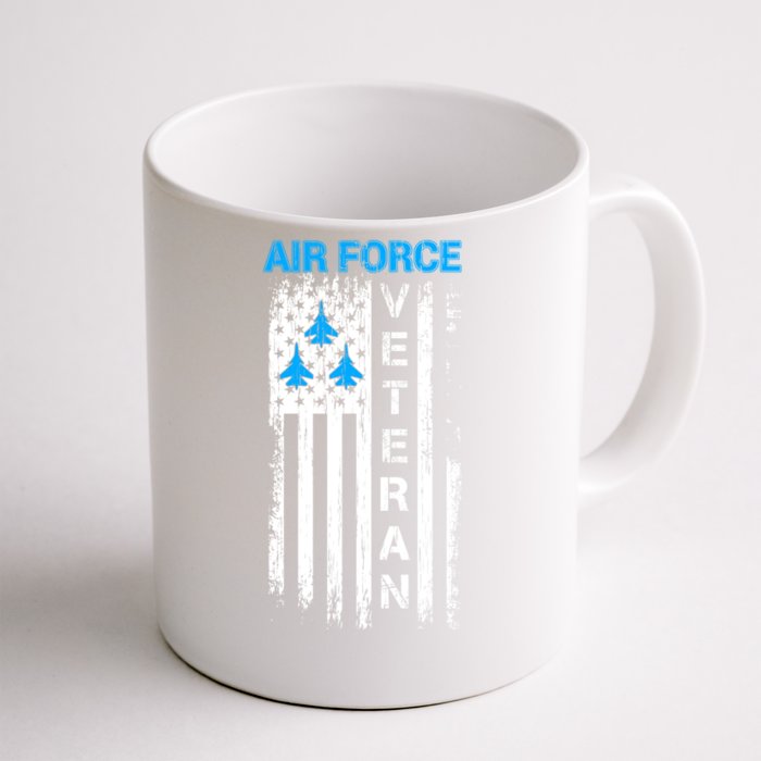 Air Force Veteran Gift Us Air Force Veterans Day Cute Gift Front & Back Coffee Mug