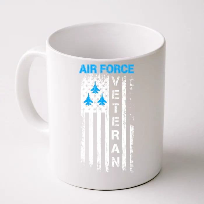 Air Force Veteran Gift Us Air Force Veterans Day Cute Gift Front & Back Coffee Mug